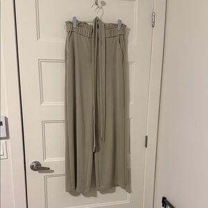 RW&CO. Khaki Wide-Leg Pants